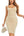 Bodycon Dress for Women Sexy Spandex Dress Sleeveless Tank Dress for Women Midi Tight Black Dress Tight Dress Women (US Alpha Large Regular Regular Beige)