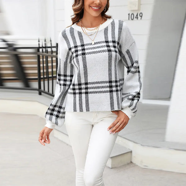 2023 Fall Winter Women's Fashion Knit Sweater