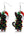 New Years Earrings for Women Black Cat Earrings Acrylic New Years Eve Jewelry Christmas Stocking Stuffers Matching Cat Christmas Outfit Christmas Accessories Funky Cat Jewelry as Christmas Gifts