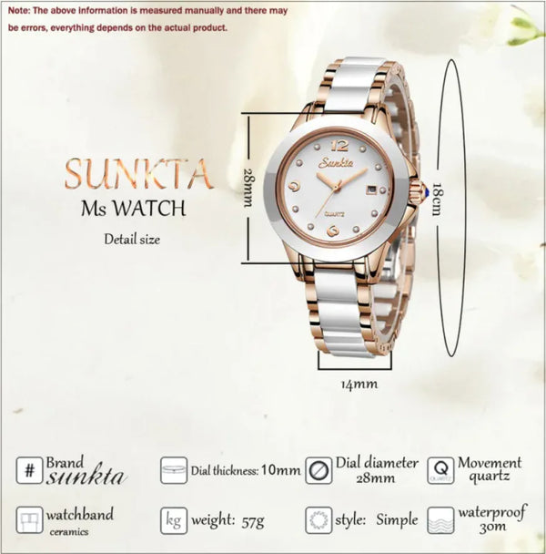 Women's Rose Gold Fashion Watch