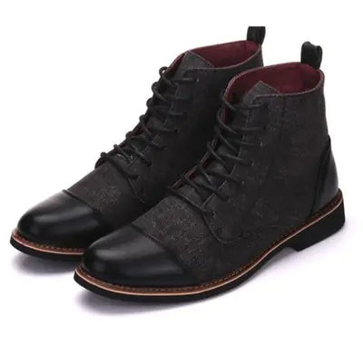Men's Leather Martin Boots