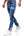 Men's Casual Denim Pants with Zipper Design