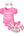 KANGKANG Baby Girl Outfits 9-12 Month Girl Clothes Cute Rose Pink Short-sleeve Romper + Floral Pleated Skirts Shorts 3Pcs Baby Girl Summer Clothes 9-12 months