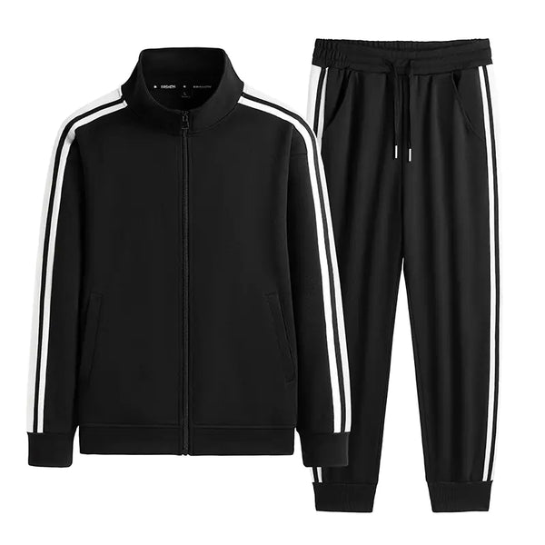 Fashion Cardigan Sweater and Sportswear Set
