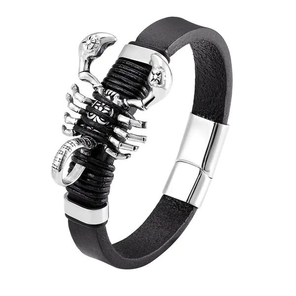 Versatile Handmade Leather Bracelet for Men
