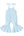 ZAXARRA Toddler Baby Girl Clothes Baby Girl Jumpsuit Romper Baby Overalls Straps Bell-Bottom Pants Baby Fall Summer Outfits (Blue flower 18-24 Months)