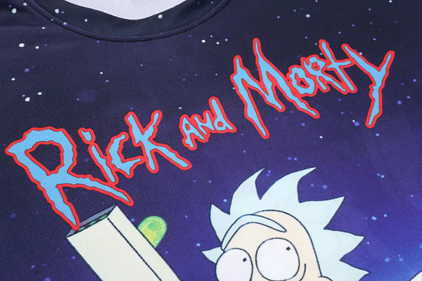 Rick and Morty Printed Short Sleeve T-Shirt