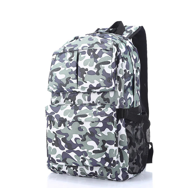 Stylish Camouflage Waterproof Backpack for Men & Women