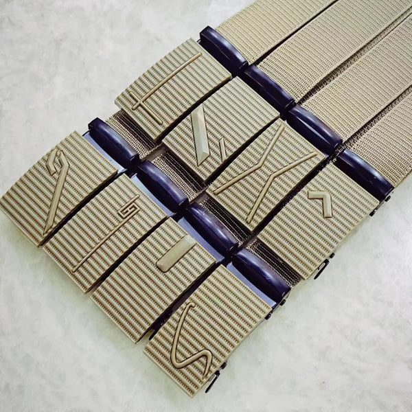 Men's Nylon Automatic Buckle Canvas Belt - New Trend