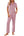 Ekouaer Women Pajamas Set Button Down Short Sleeve Pjs Set Soft Lounge Set with Long PantsMauve-pink M