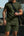 Men's Short Sleeve Shorts Casual Suit Summer Waffle Solid Color Casual Loose Lapels T-shirt Suit Men
