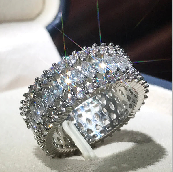 Fashionable Zirconia Ring for Women - Export Jewelry