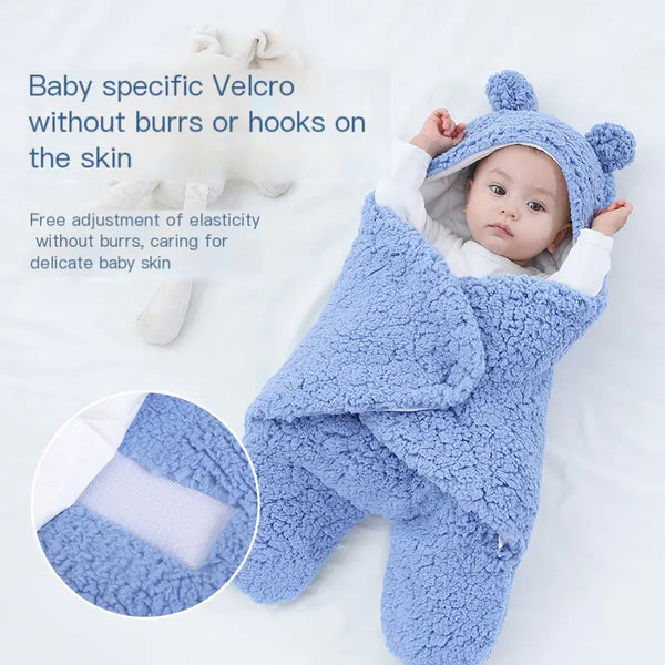 Big Baby Swaddling Clothes to Prevent Startle Reflex