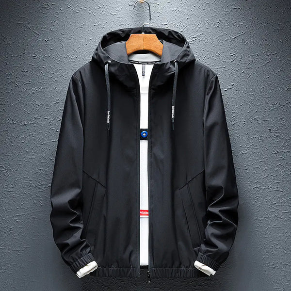 Autumn New Korean Style Casual Jacket with Hood