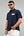 Personalized Color Contrast Short-Sleeved Shirt for Men