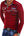 Men's Long Sleeve Polo Shirt with Printed Lapel Design