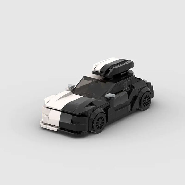 RS6 Race Car Model MOC Compatible with LEGO Building Blocks