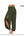 Plus Size Women's Solid Elastic Waist Beach Pants