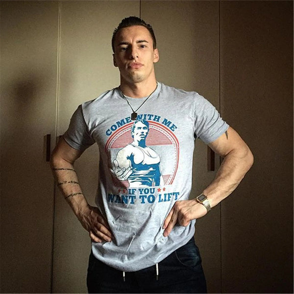 Men's White Short Sleeve Training T-Shirt