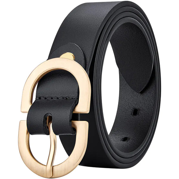 Genuine Leather Women's Belt for Skirts and Jeans
