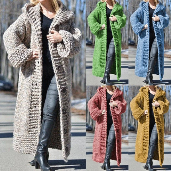 Women's Knitted Cardigan Sweater