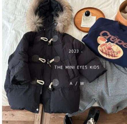 2020 Autumn Winter Women's Hooded Down Jacket