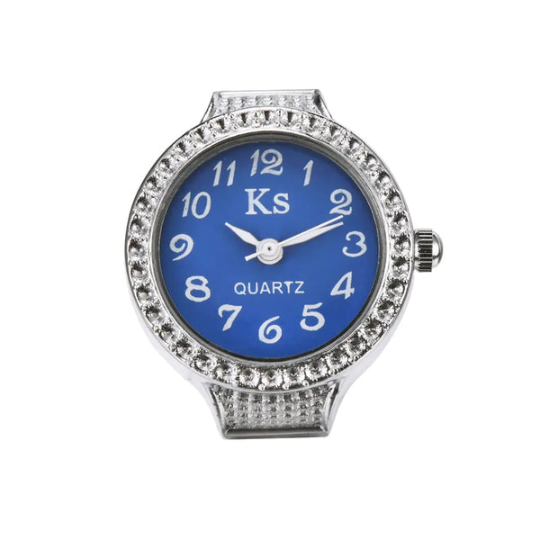 Simple Couple Ring Watch for Men and Women Jewelry