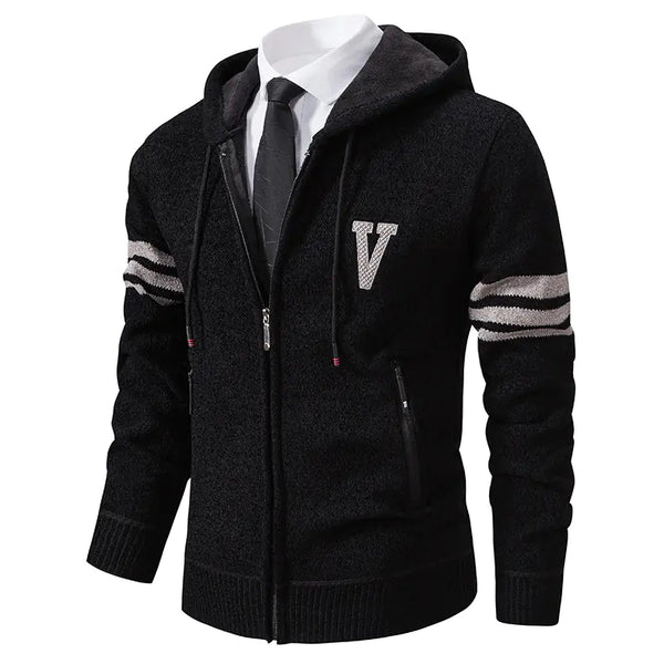 Winter Men's Knit Sweater Coat