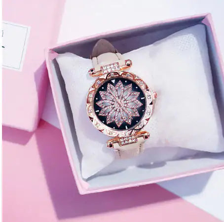 Fashionable Waterproof Full Diamond Women's Watch
