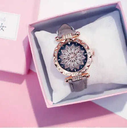 Fashionable Waterproof Full Diamond Women's Watch
