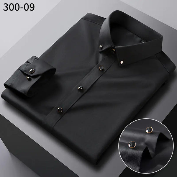 2024 Men's Stretch Comfortable Dress Shirt (Korean Style)