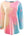 Tie-Dye Gradient Casual Women's Sweater