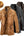 Men's Leather Trench Coat