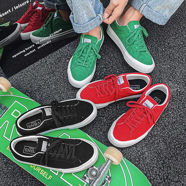 Summer Casual Couple Canvas Shoes - Low Top Classic Flats