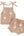 Doisbetthsay Toddler Girl Fall Outfits Knit Baby Clothes Tie-up Camisole With Elastic Waist Shorts 2 Pcs Clothing Set (A Khaki 12-18 Months)
