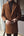 Mid-Length Woolen Coat for Men