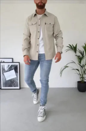 Men's Brushed Casual Shirt