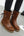 Lace-up Round Toe Low Heel Square Boots
