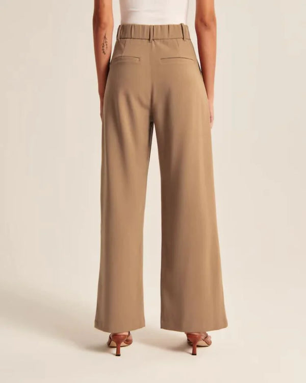 Wide-Leg Pant Suit