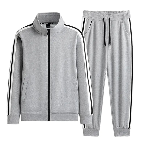 Fashion Cardigan Sweater and Sportswear Set
