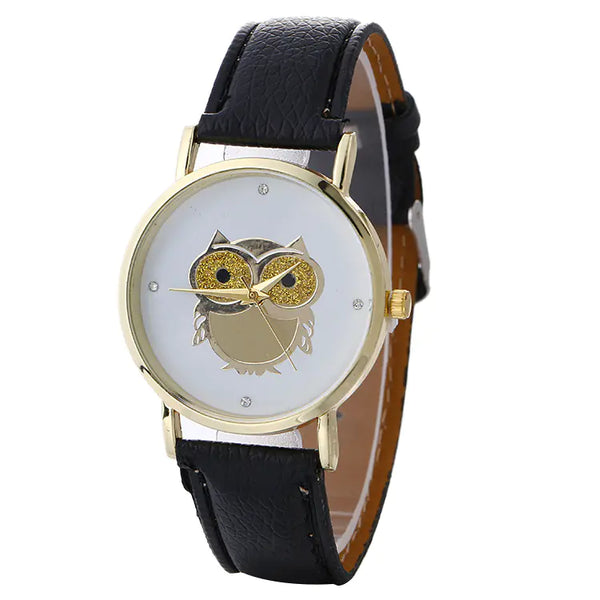 Owl Pattern Women's Watch
