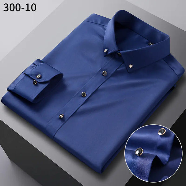 2024 Men's Stretch Comfortable Dress Shirt (Korean Style)