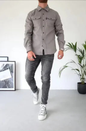 Men's Brushed Casual Shirt