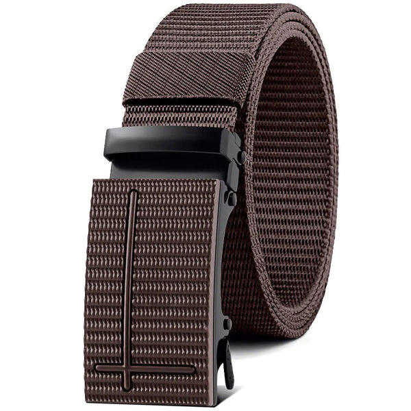 Men's Nylon Automatic Buckle Canvas Belt - New Trend