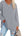 Oversized Women's T-Shirt with V-Neck (Multicolor)