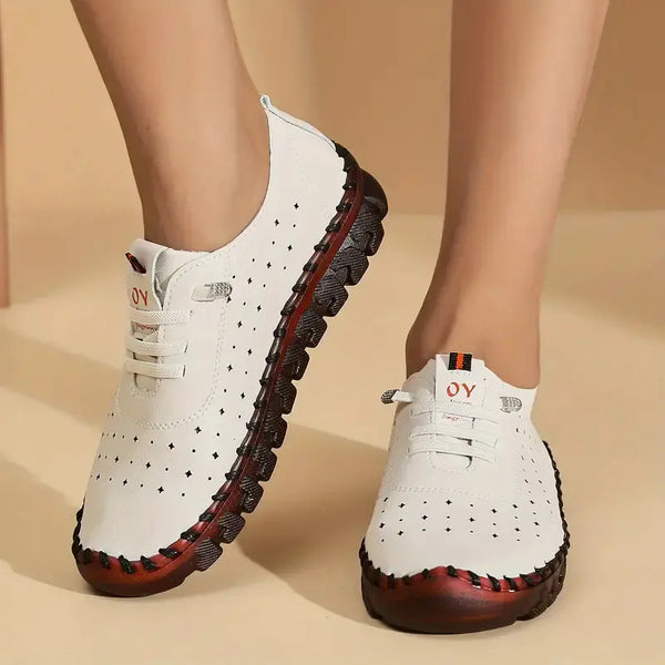 Women's Retro Oxford Leather Shoes with Soft Sole