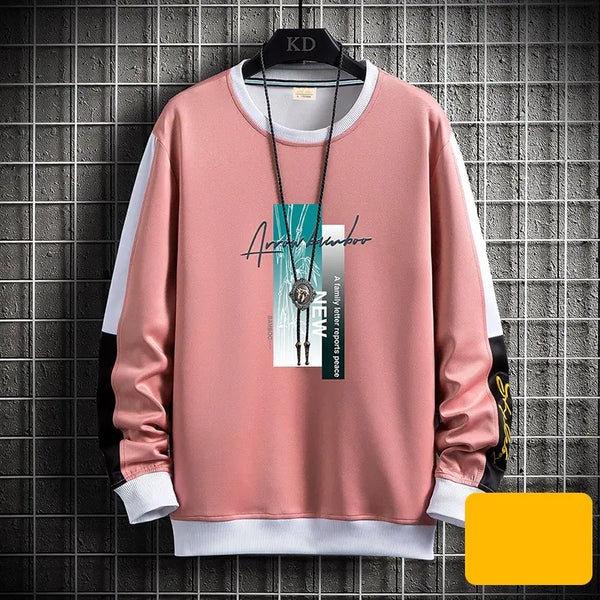 Men's Casual Autumn Winter Hoodie Long Sleeve T-Shirt