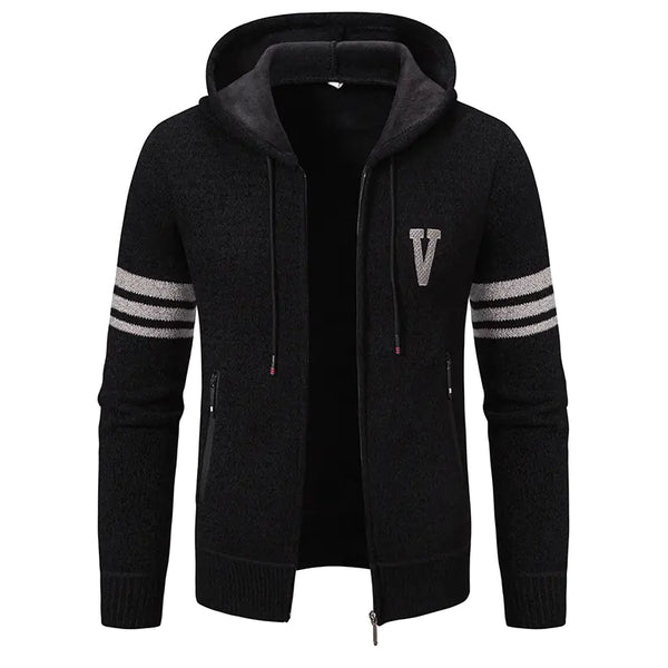 Winter Men's Knit Sweater Coat