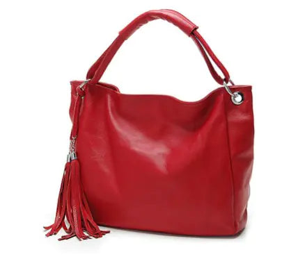 New Women's Bag - Elegant Shoulder Tassel Design