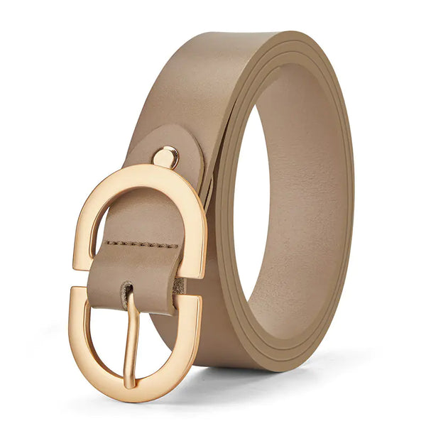 Genuine Leather Women's Belt for Skirts and Jeans